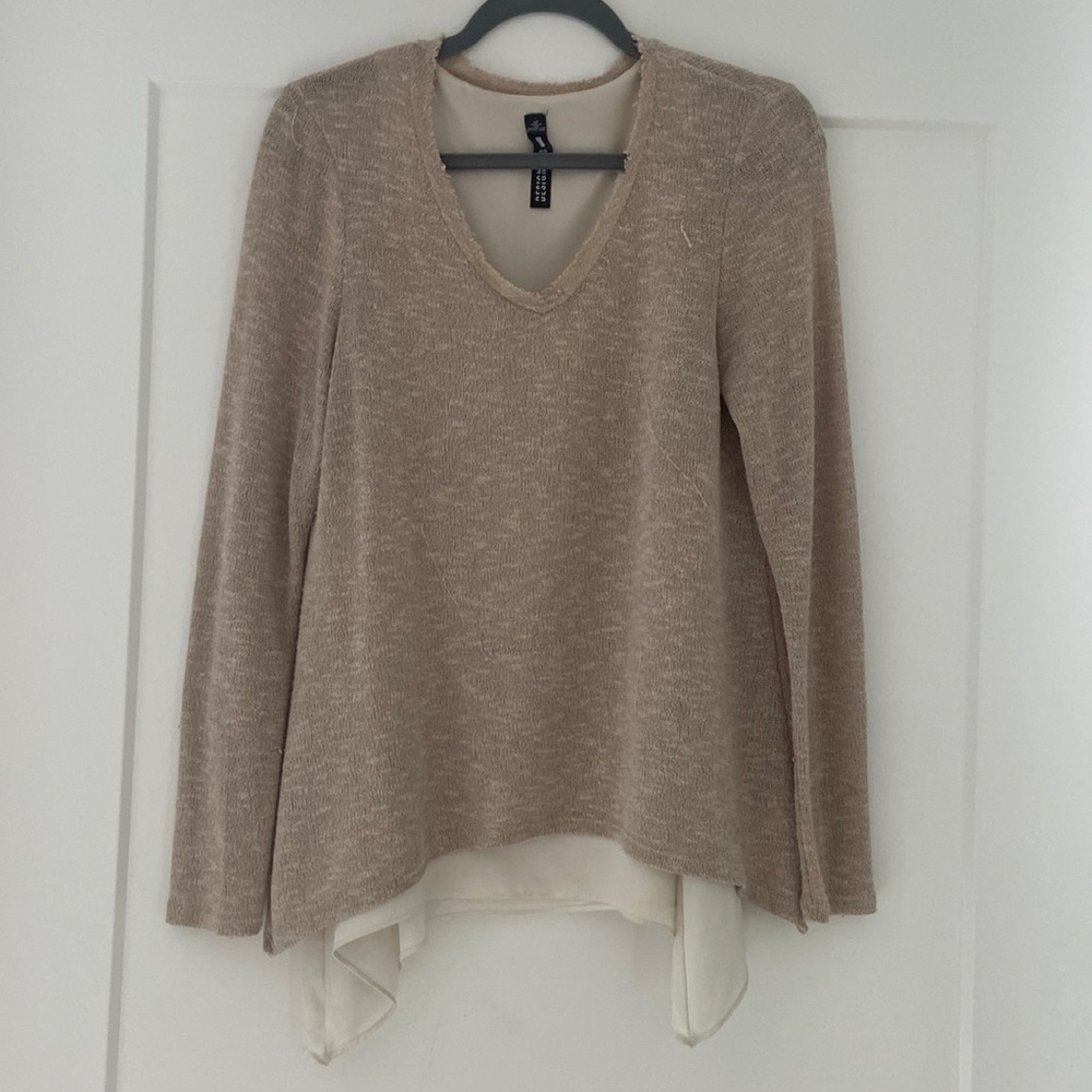 Cute layered sweater